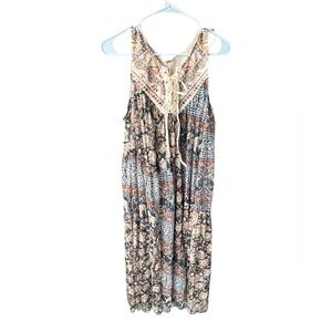Free People The Wanderer Sheer Dress XS